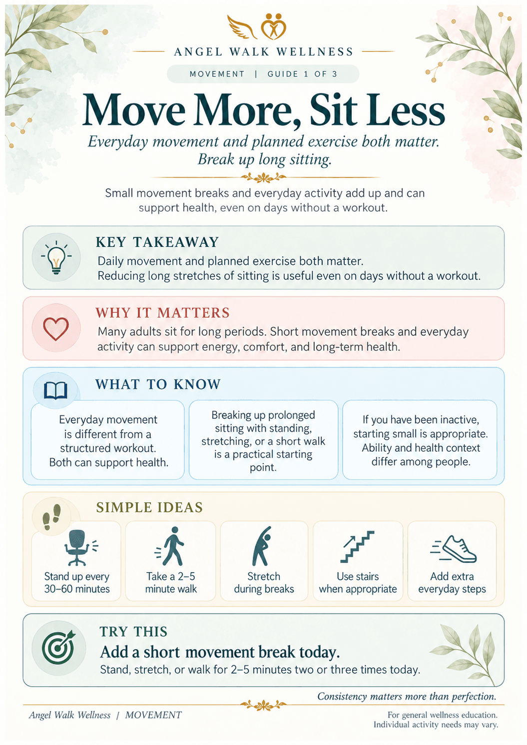 Move More, Sit Less