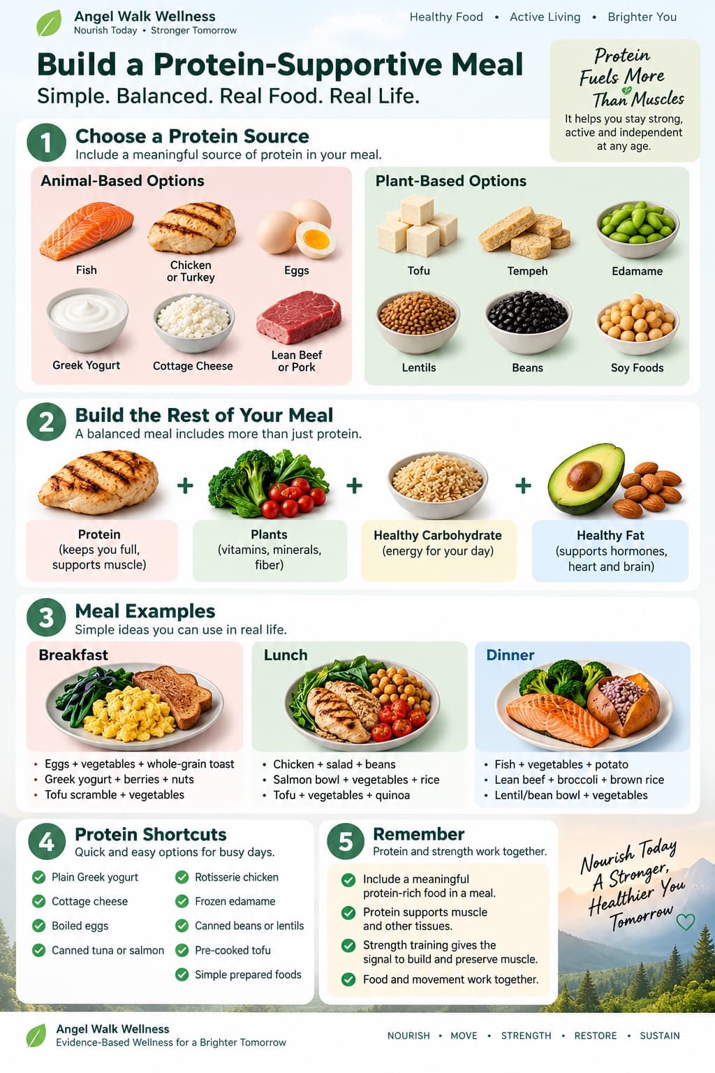 Build a Protein-Supportive Meal