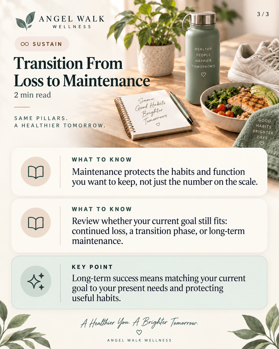 Transition From Loss to Maintenance